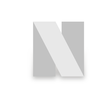 Letra N en vector, con los planos de plegado y sus valores tonales