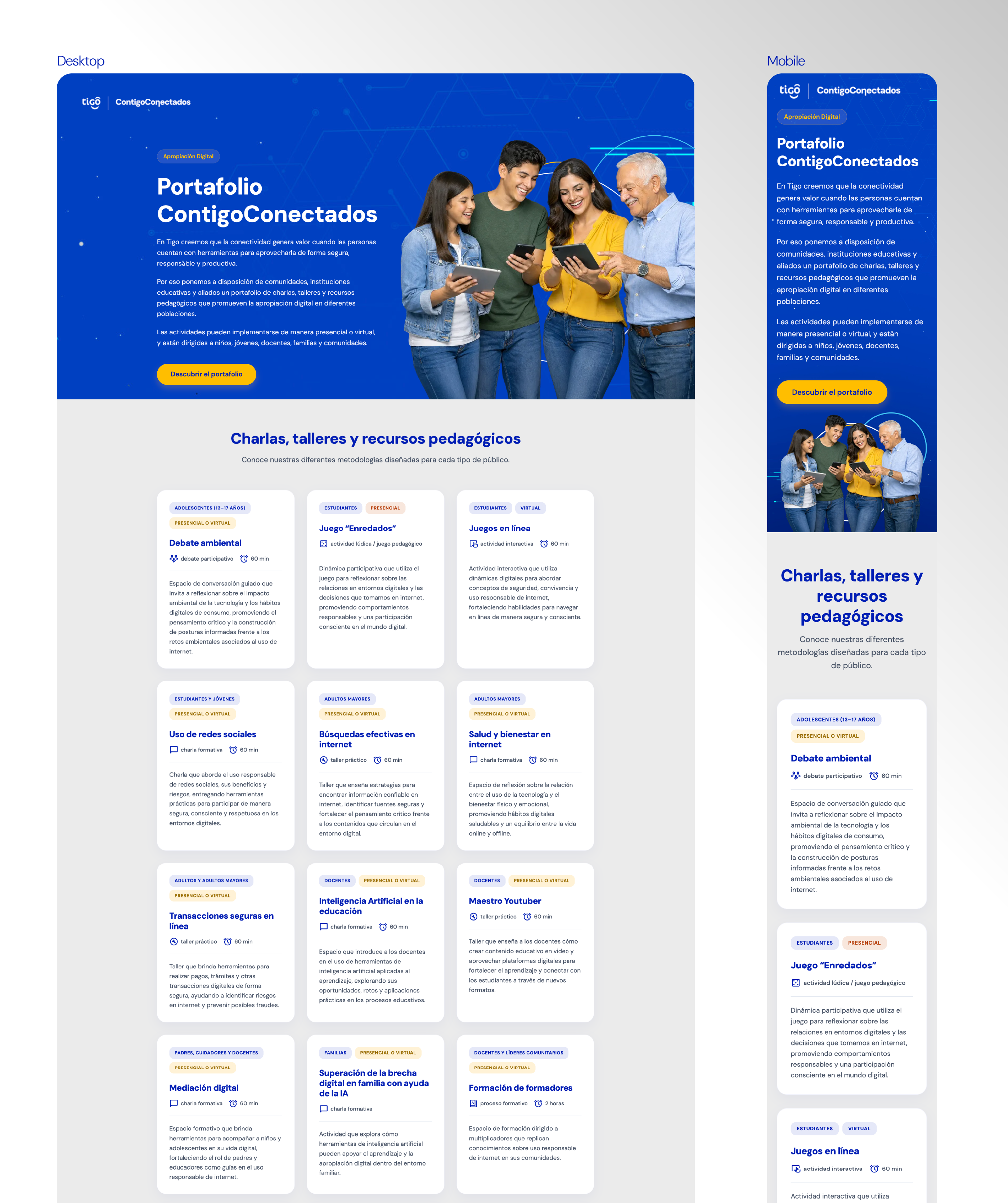 Pieza 01 de ContigoConectados para Tigo