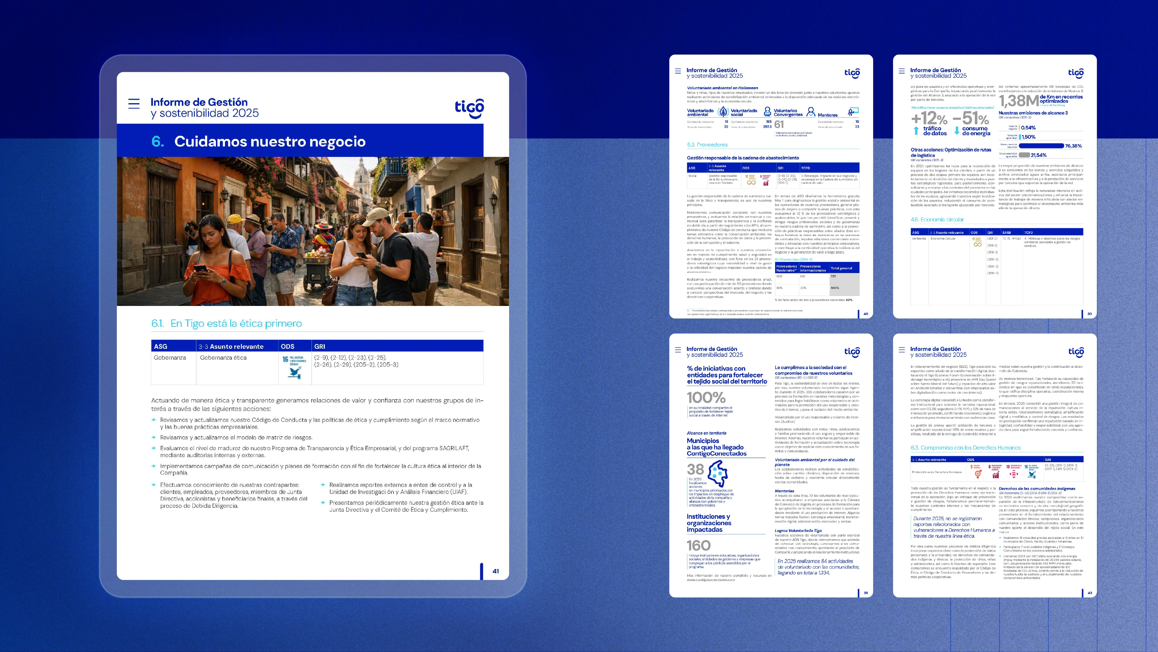 Pieza 09 del Informe de Gestión y Sostenibilidad 2025 para Tigo