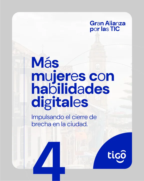 Alianza TIC · pieza 05 de Social Media 2026 para Tigo