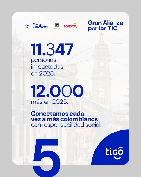 Alianza TIC · pieza 06 de Social Media 2026 para Tigo