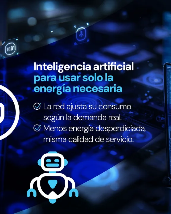 Eficiencia energética · pieza 02 de Social Media 2026 para Tigo