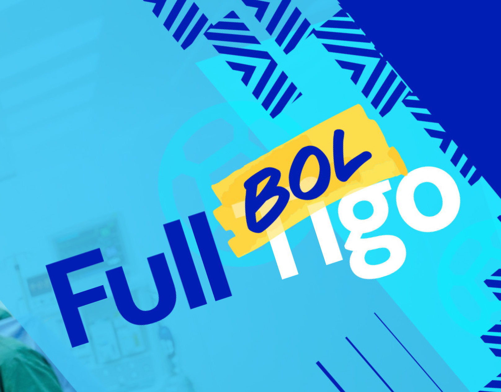 Pieza del proyecto Full Tigo · Key visual fútbol para Tigo