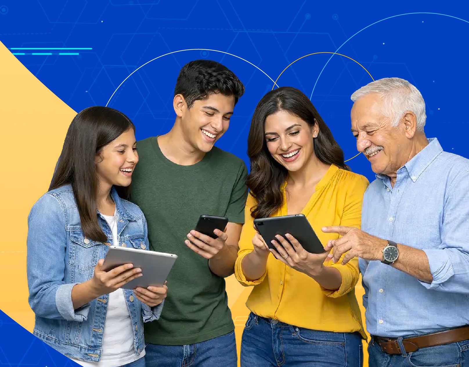 Pieza web del Informe de Gestión 2024 para Tigo