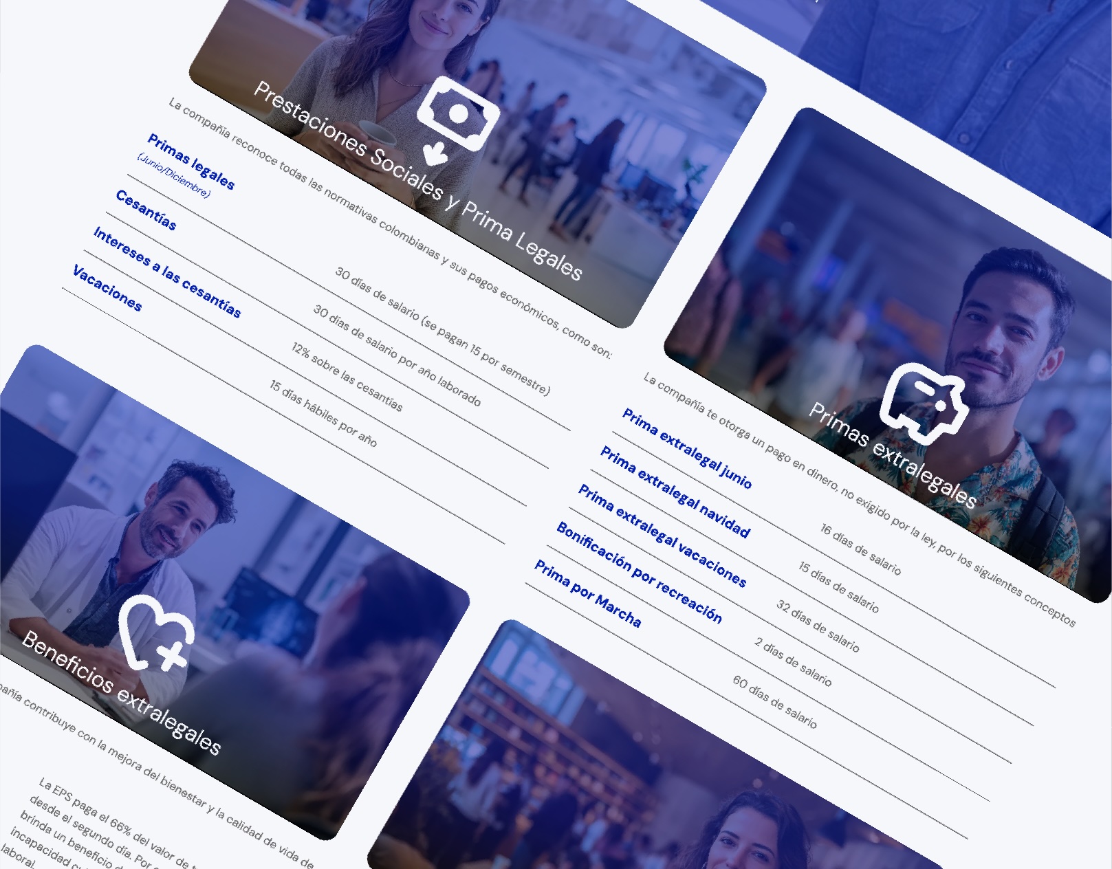 Pieza del proyecto Landing de beneficios para Tigo